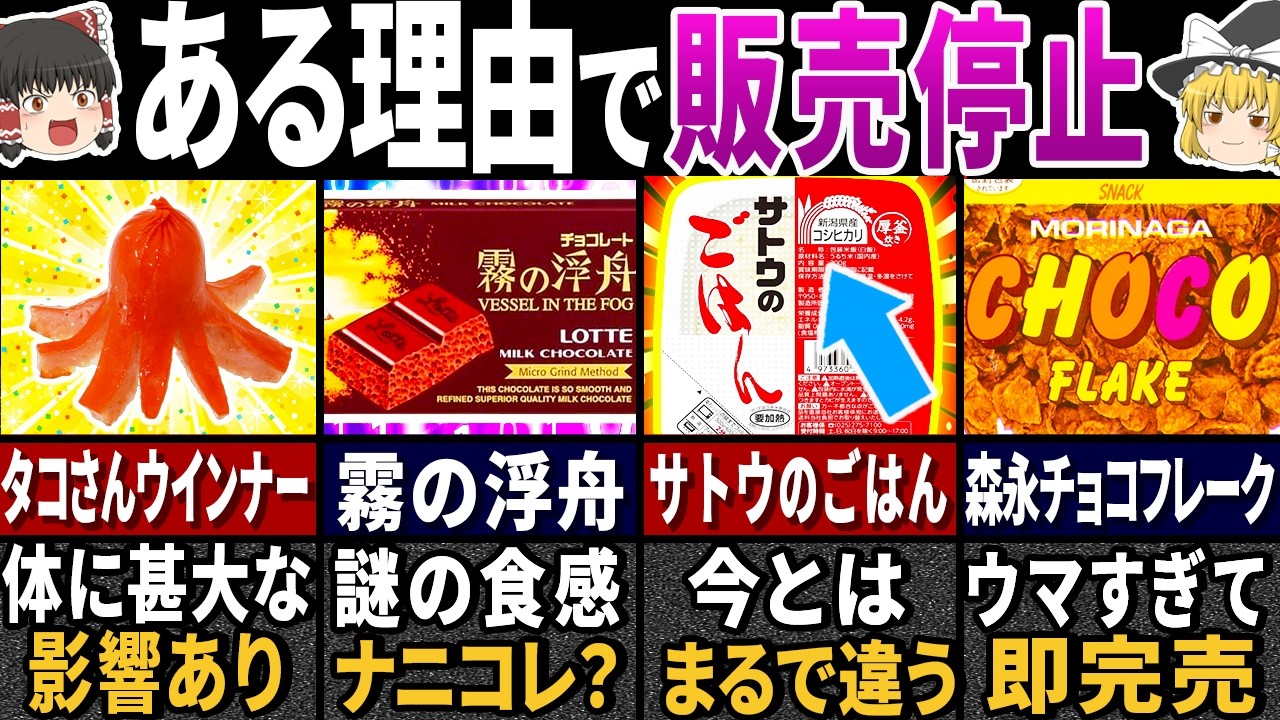 70万再生突破！1億2300万人が驚愕した昭和の「食べ物＆飲み物」2024年上半期ベスト動画【ゆっくり解説】