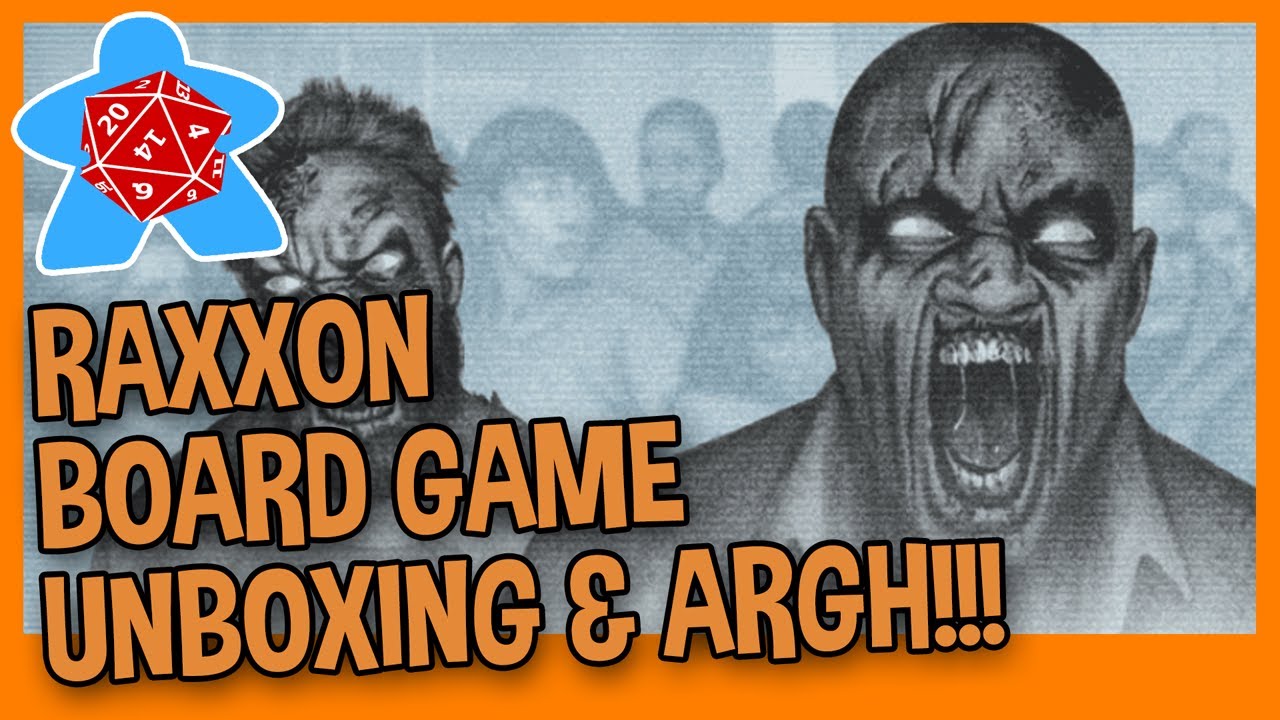 RAXXON BOARD GAME UNBOXING - Man was I duped