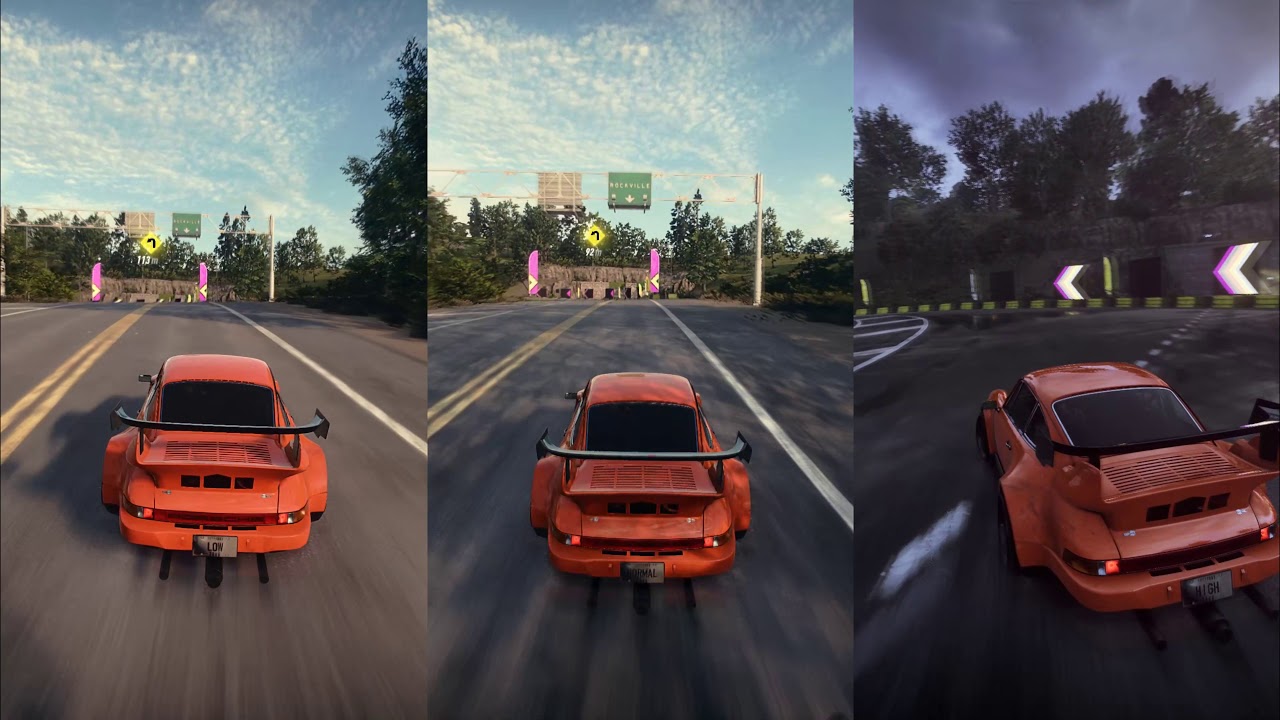 LOW vs NORMAL vs HIGH - Downforce comparison | Need for Speed: Heat