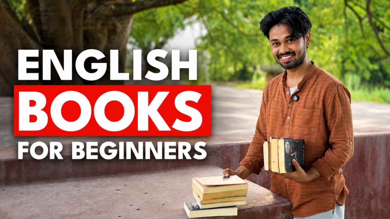10 BOOKS Every ENGLISH Learner Should Read (Beginner-Friendly)