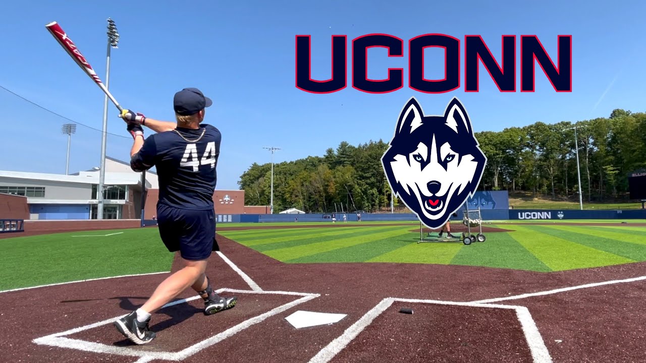 Hitting with the UCONN Huskies | Bat Demo Day with the Baseball Bat Bros