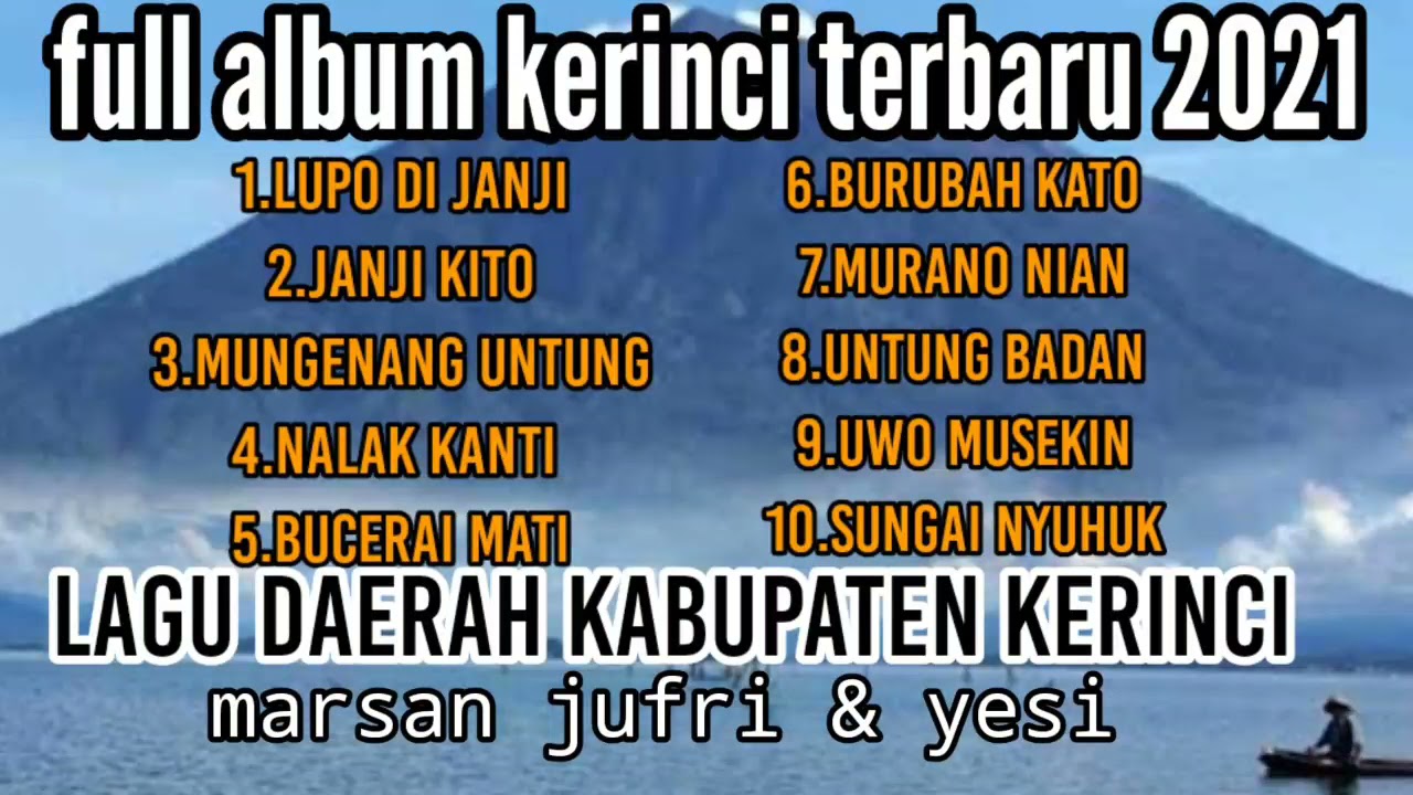 FULL ALBUM KERINCI TERBARU II MARSAN JUFRI & YESI