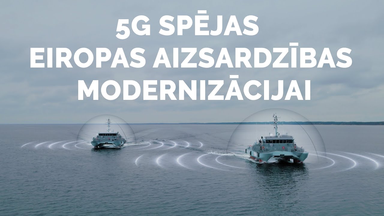 Latvijā demonstrē 5G spējas Eiropas aizsardzības modernizācijai