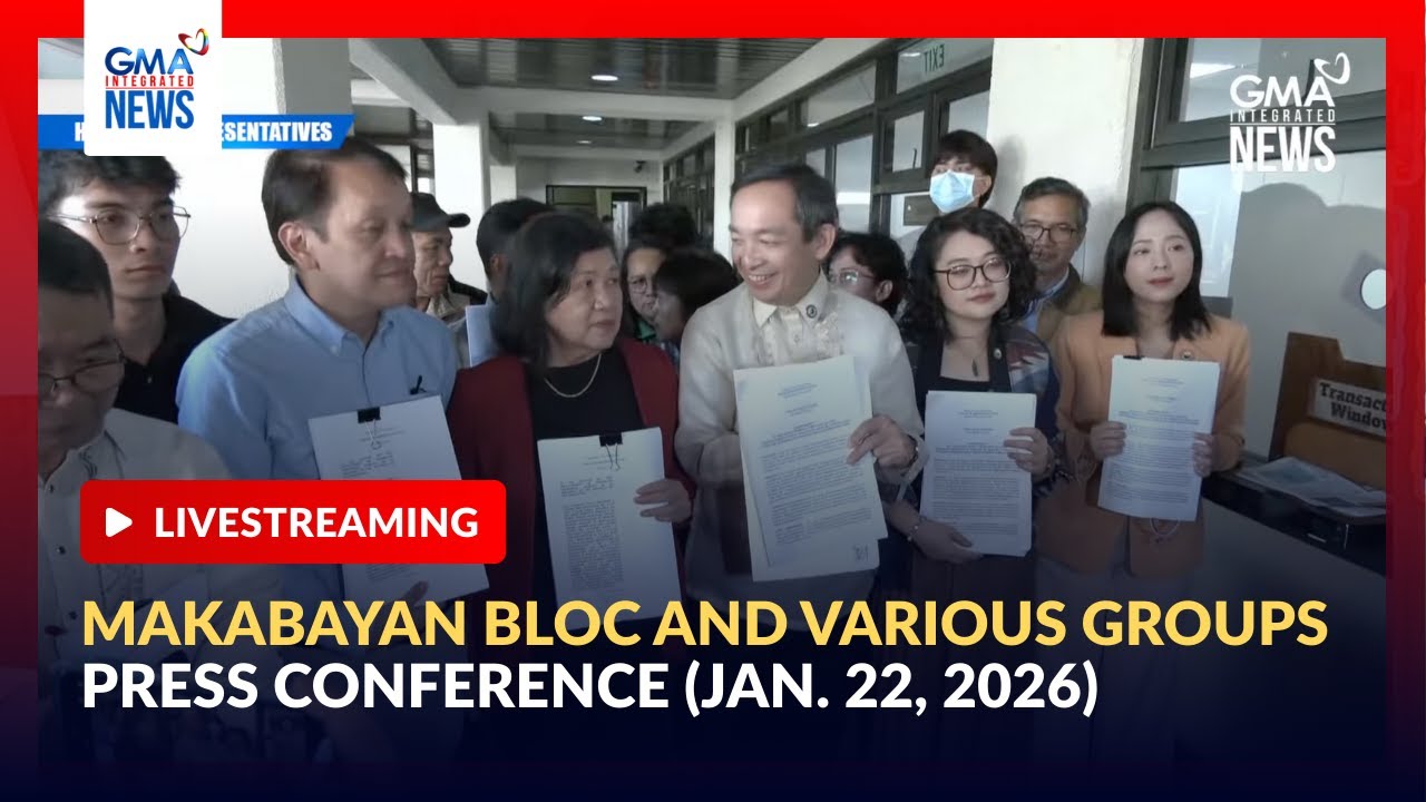 LIVE - Makabayan bloc and various groups press conference - Replay | GMA Integrated News