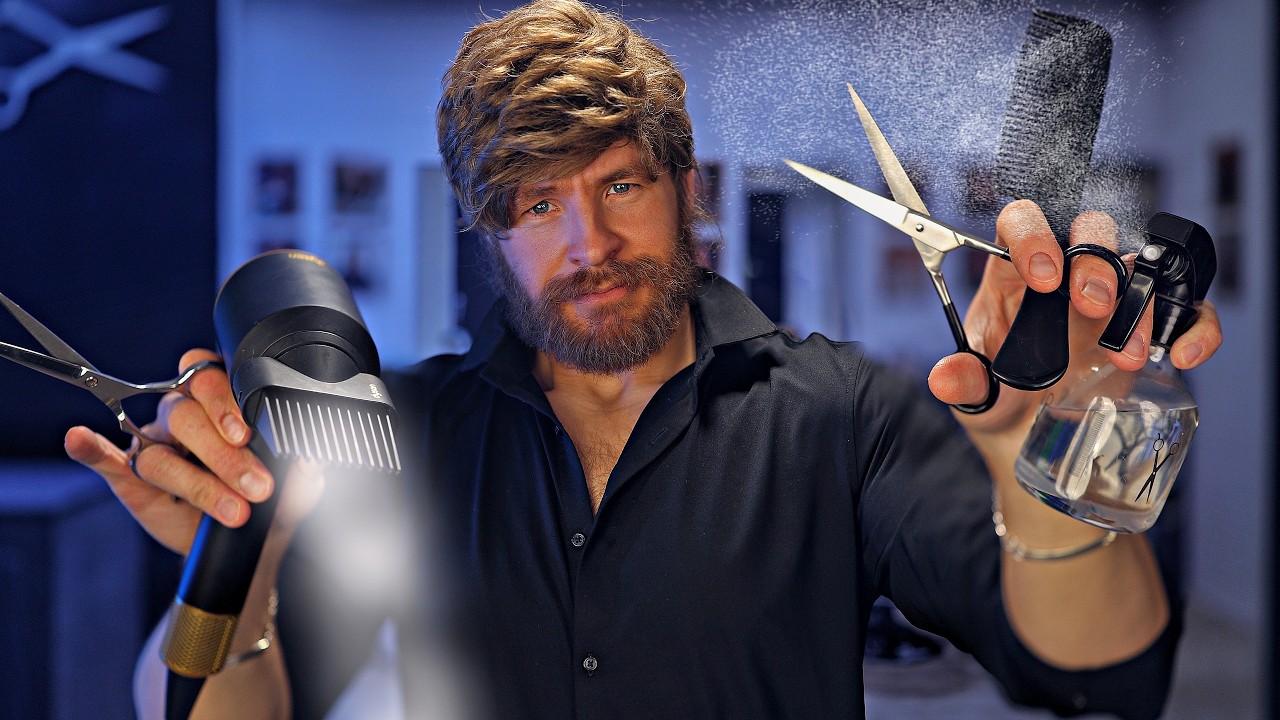 ASMR | The Perfect Barber Haircut Doesn't Exis... ✂️