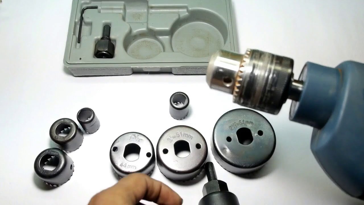 hole saw kit unboxing | MR SHA