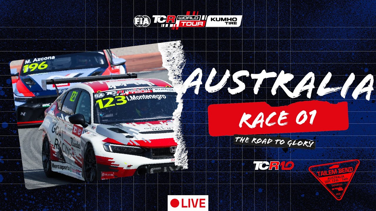Tailem Bend | Race 1 | 2025 Kumho FIA TCR World Tour