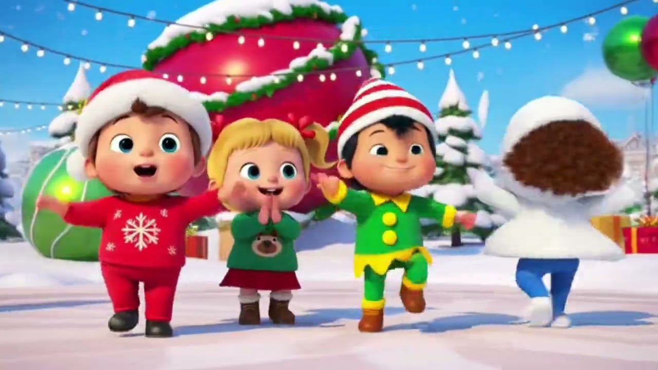 Jingle Bell Fun Song for Kids 🎄 | Christmas Nursery Rhyme | Sing Along Song | RBR Kids
