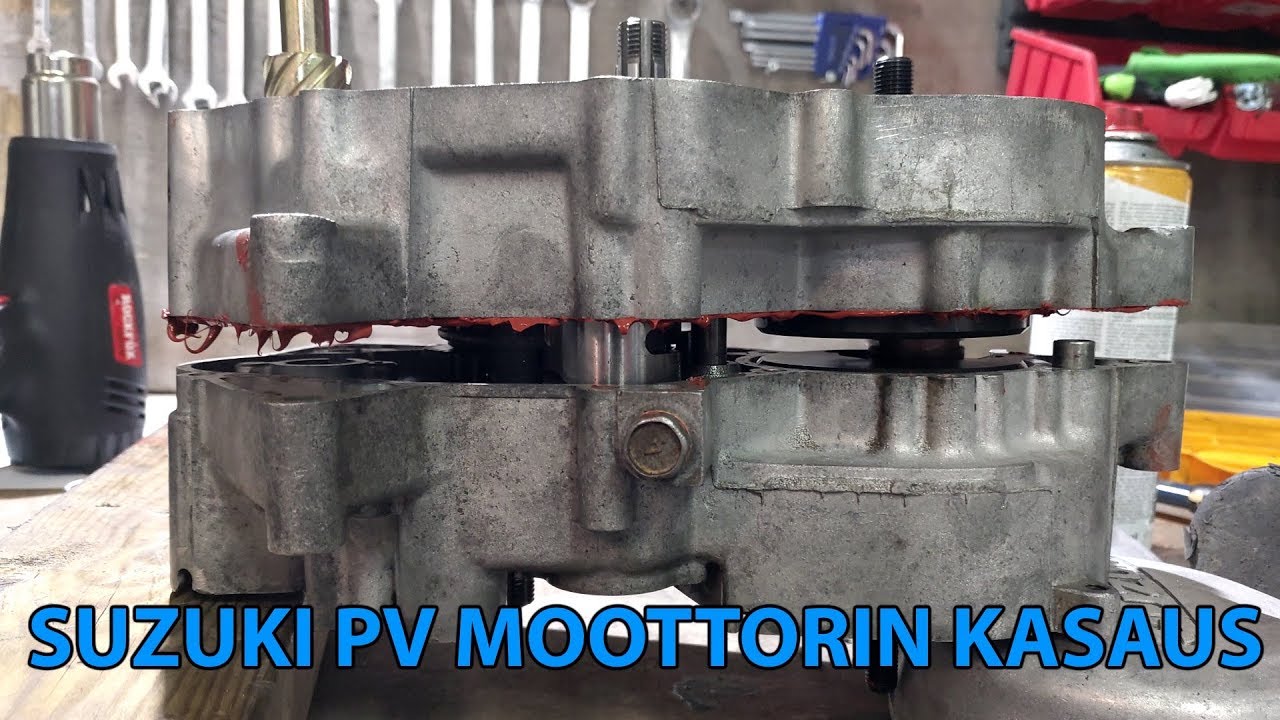 Moottorin kasaaminen! (1) | Suzuki PV Projekti