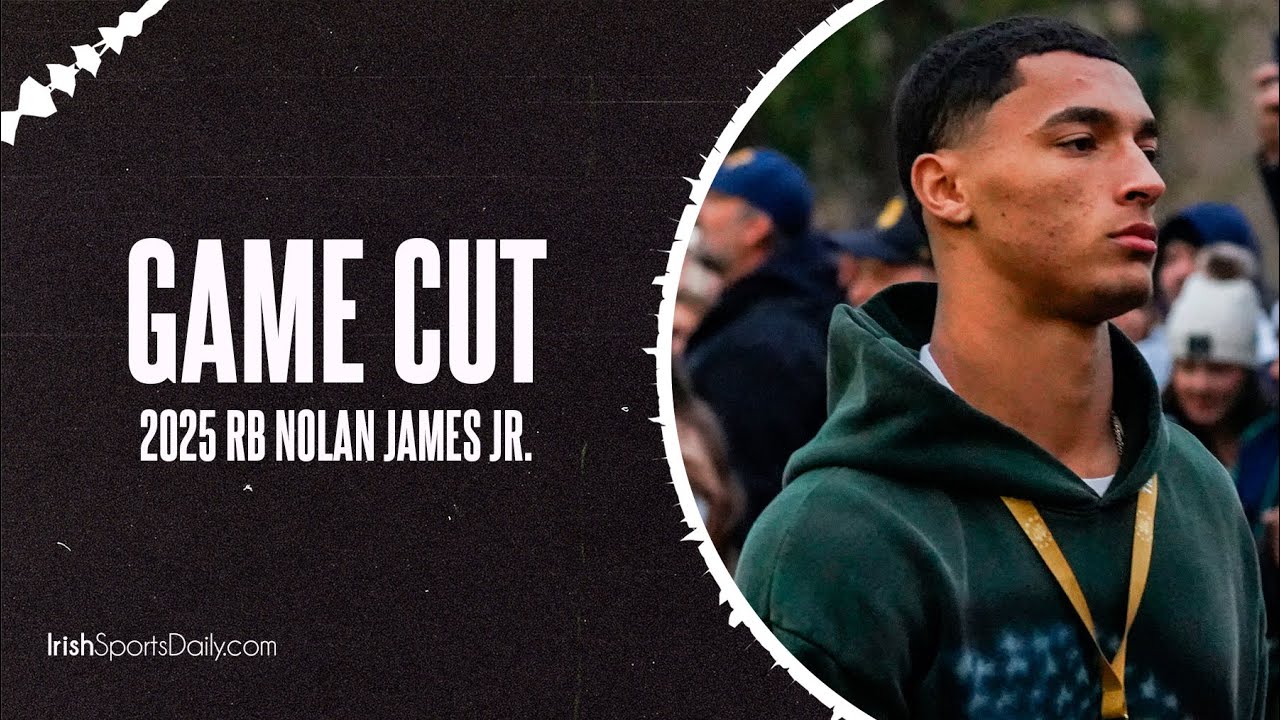Game Cut | 2025 Notre Dame RB Commit Nolan James Jr. (244 Yards) vs. Pope John