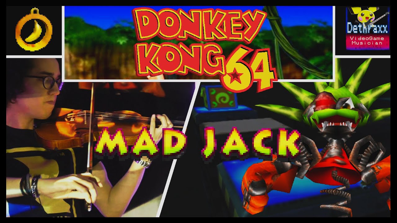 Donkey Kong 64: Mad Jack【マッドジャック戦 BGM】| Metal Remix Cover by Dethraxx