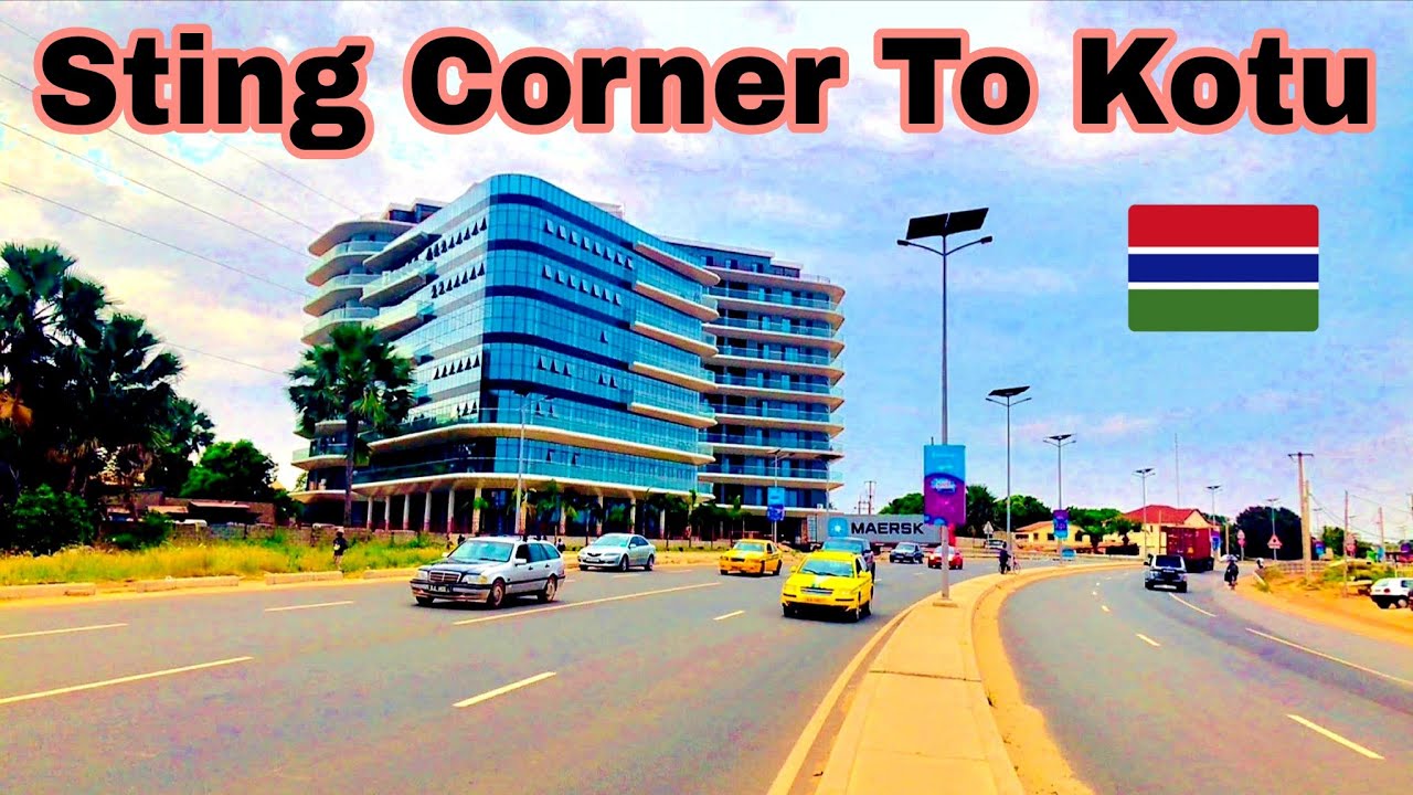 Gambia 🇬🇲 New OIC Road Drive 2026 | Sting Corner to Kotu Full Route Through Kairaba Avenue Bridge