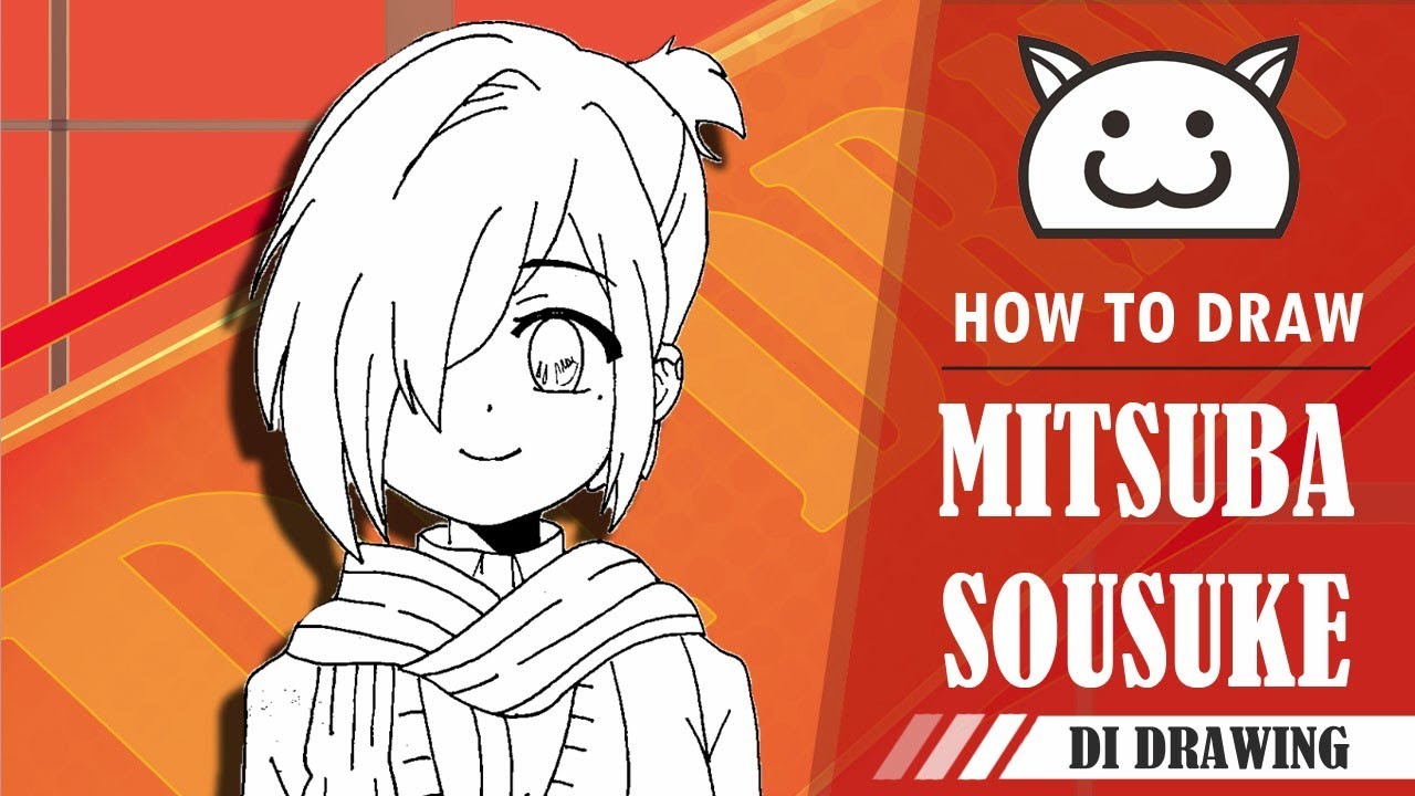 How to Draw Mitsuba Sousuke | Jibaku Shounen Hanako-kun