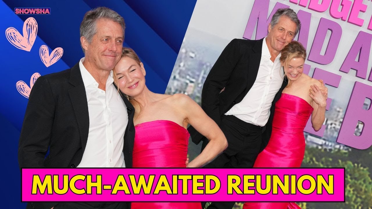 Renée Zellweger & Hugh Grant Reunite At 'Bridget Jones: Mad About the Boy' London Premiere | N18G