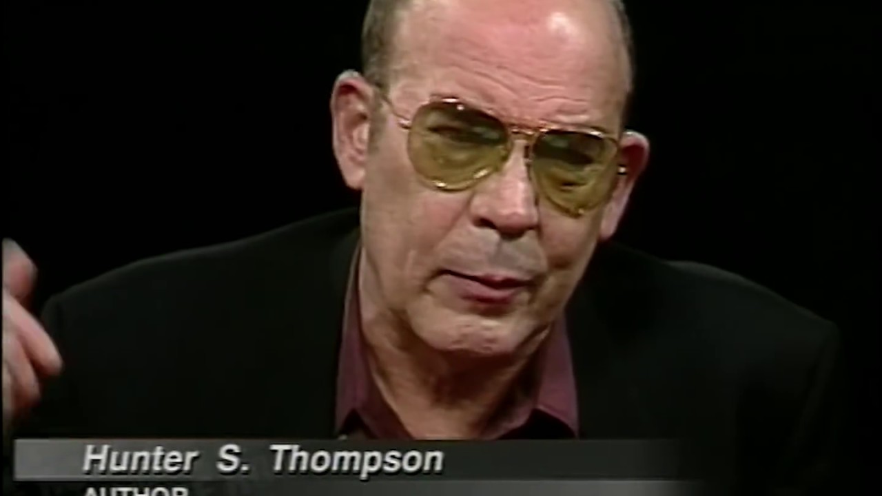 Hunter S. Thompson interview on 
