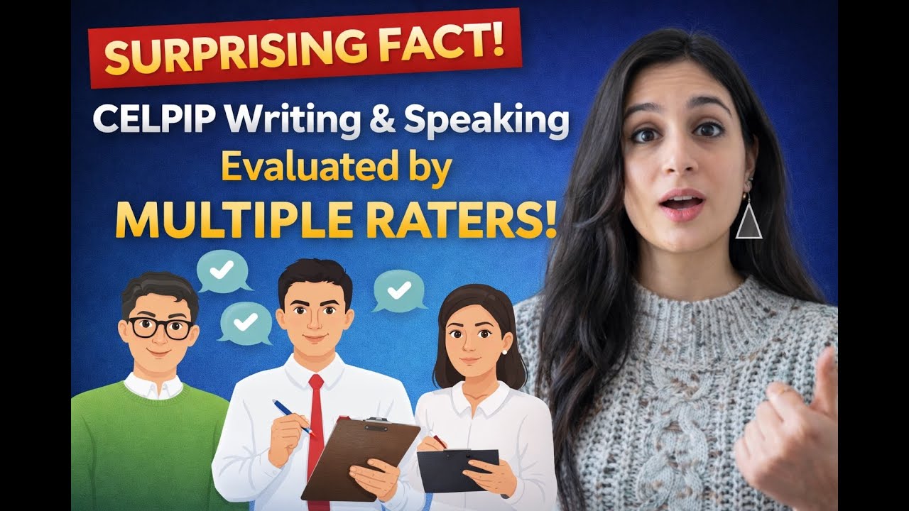 Did you know? 😲 CELPIP Writing & Speaking are NOT marked by just one person!