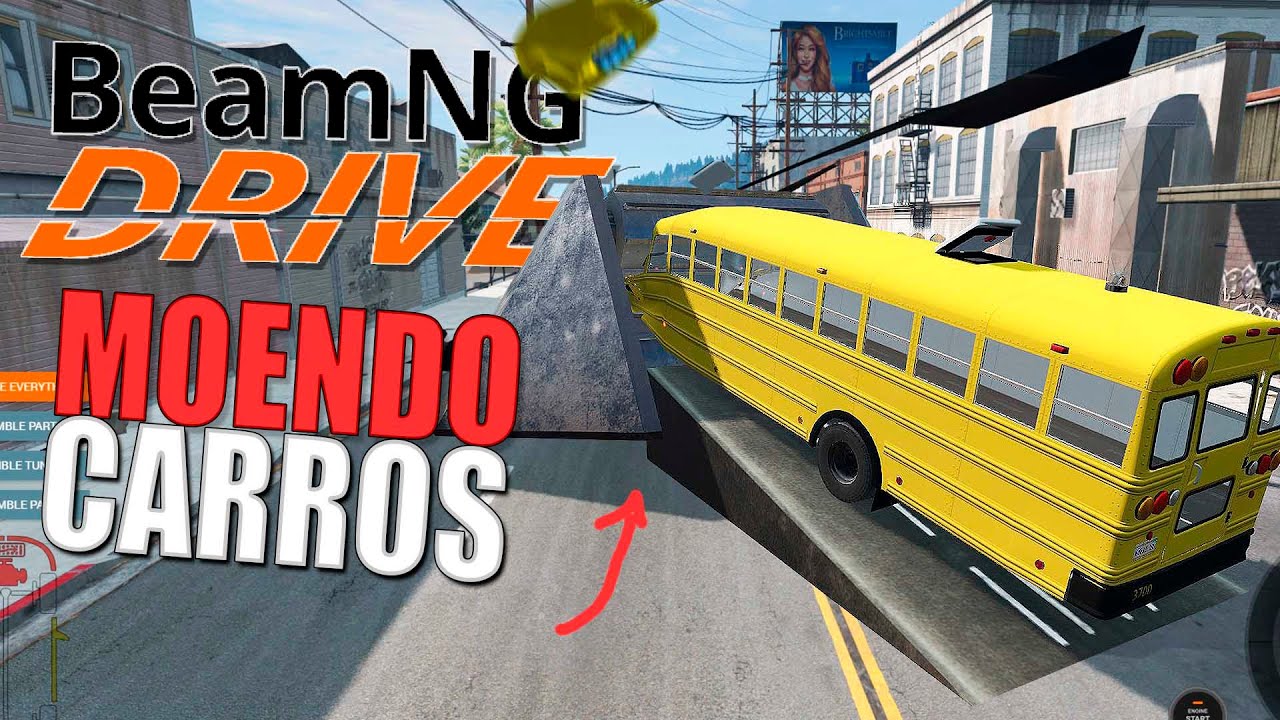 Triturador e Esmagador de carros no BeamNG Drive