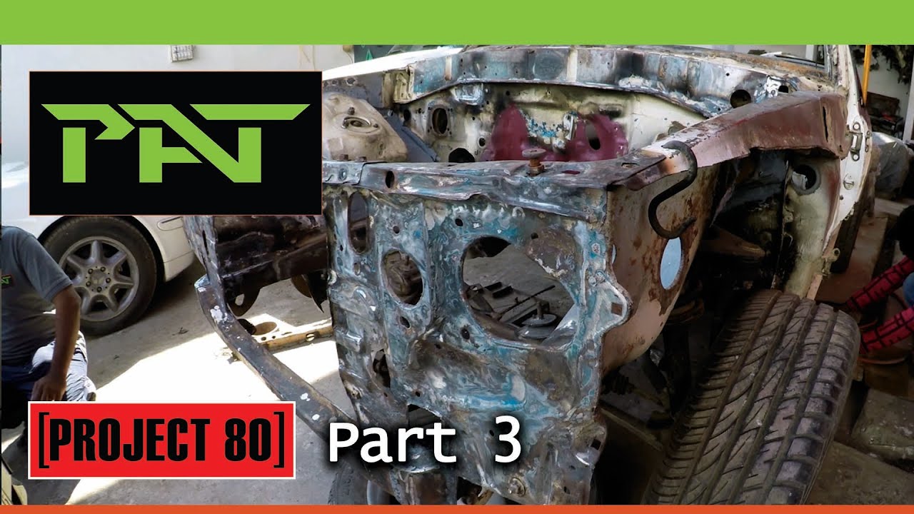 PATWorkshop - Project 80 KE70 - Pt. 3 - PakistanAutoTechnics - Toyota Corolla 1980 - 1g beams 2000