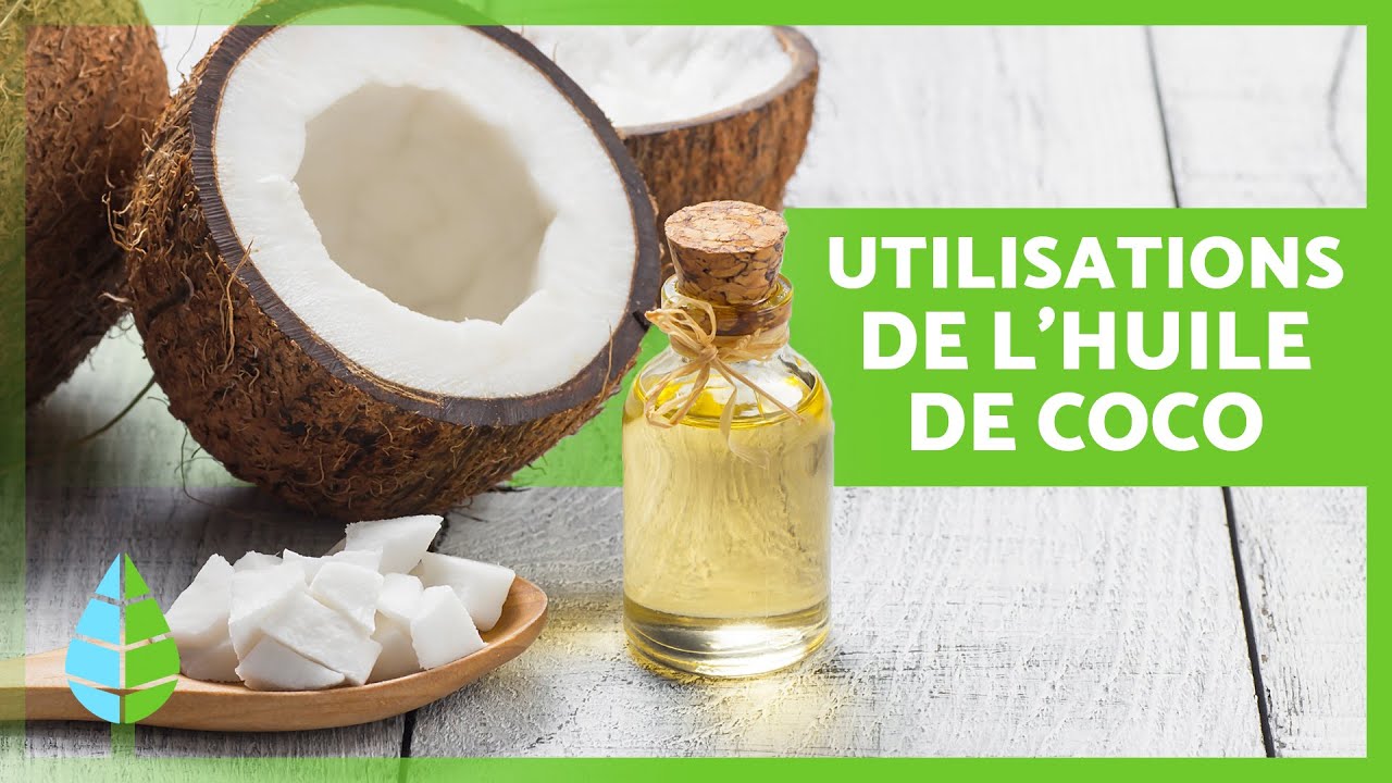 BIENFAITS de l'HUILE DE COCO 🥥✅ (Propri&eacute;t&eacute;s, Utilisations et Contre-indications)