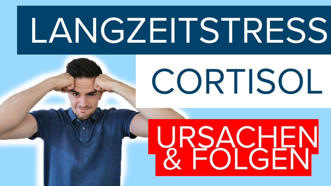 Langzeitstress und Cortisol - Was chronischer Stress ⚡ mit dir macht!
