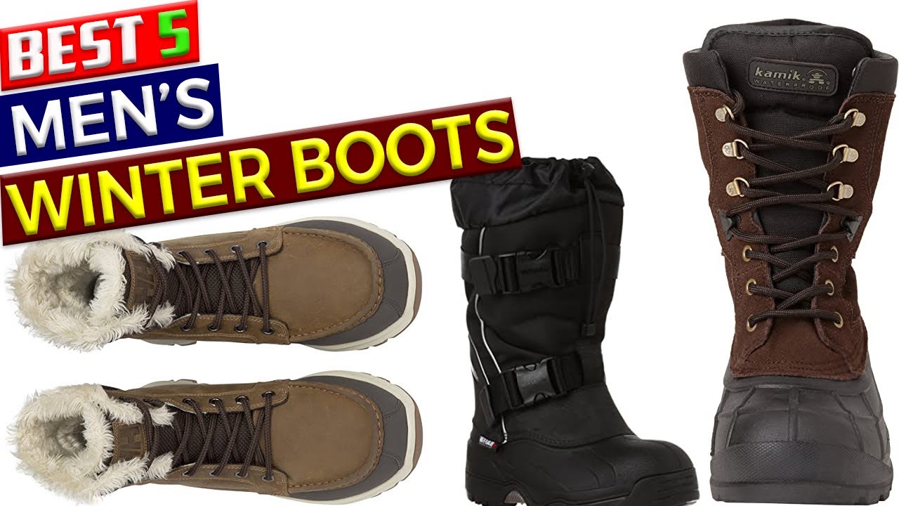 Top 5 Winter Boots for Men in 2023 | Best Winter Shoes for Men