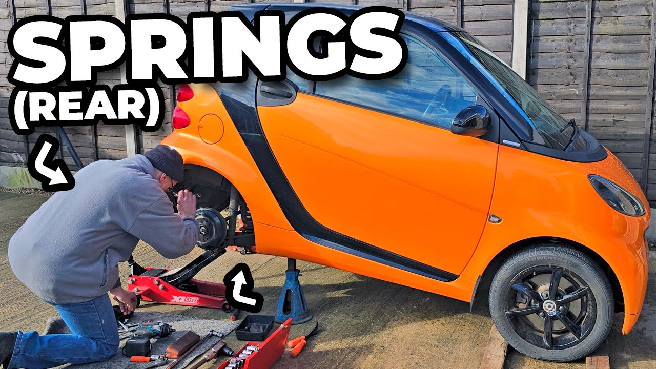 Smart ForTwo 451 New Rear Springs - SOMEONE Broke One!