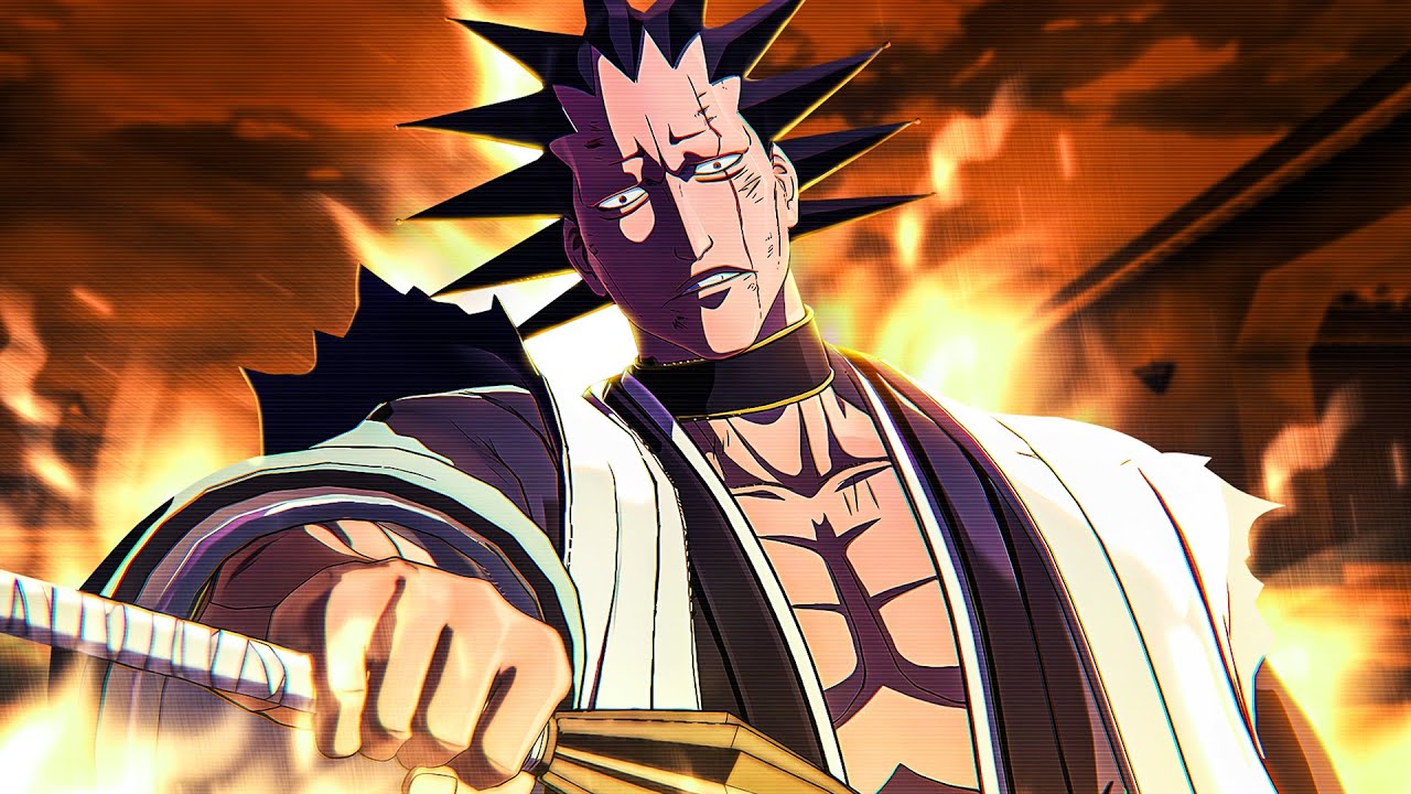 Кенпачи БЕЗУМЕН в Bleach Rebirth of Souls