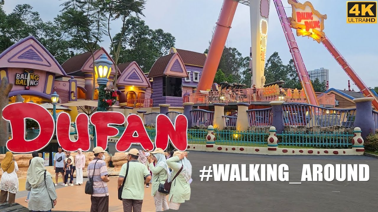 [Full] Walking Around DUFAN ANCOL❗Dunia Fantasi Taman Impian Jaya Ancol ‼️Ancol Dreamland Jakarta‼