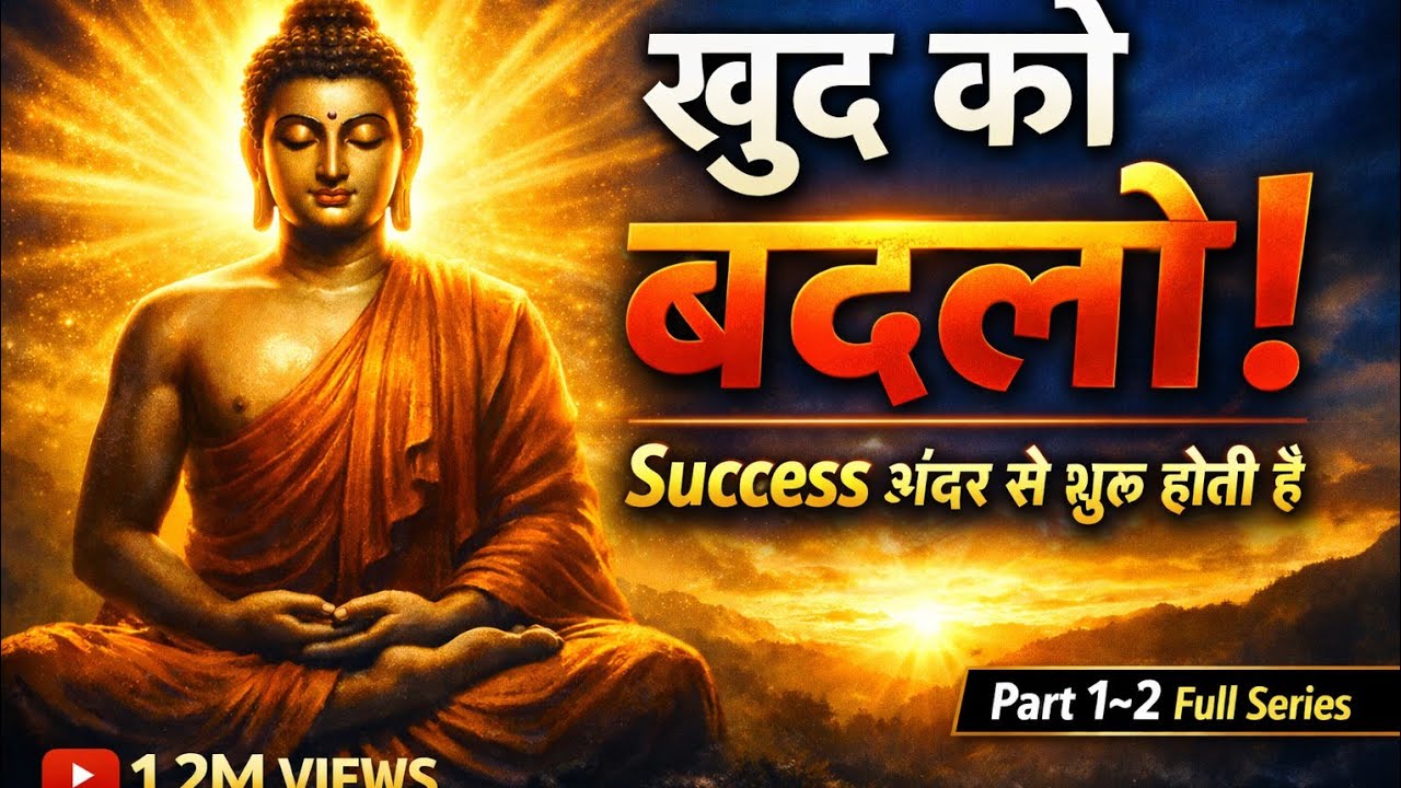🤔खुद को बदलो, किस्मत खुद बदल जाएगी | Buddhist Success Motivation Series🧘