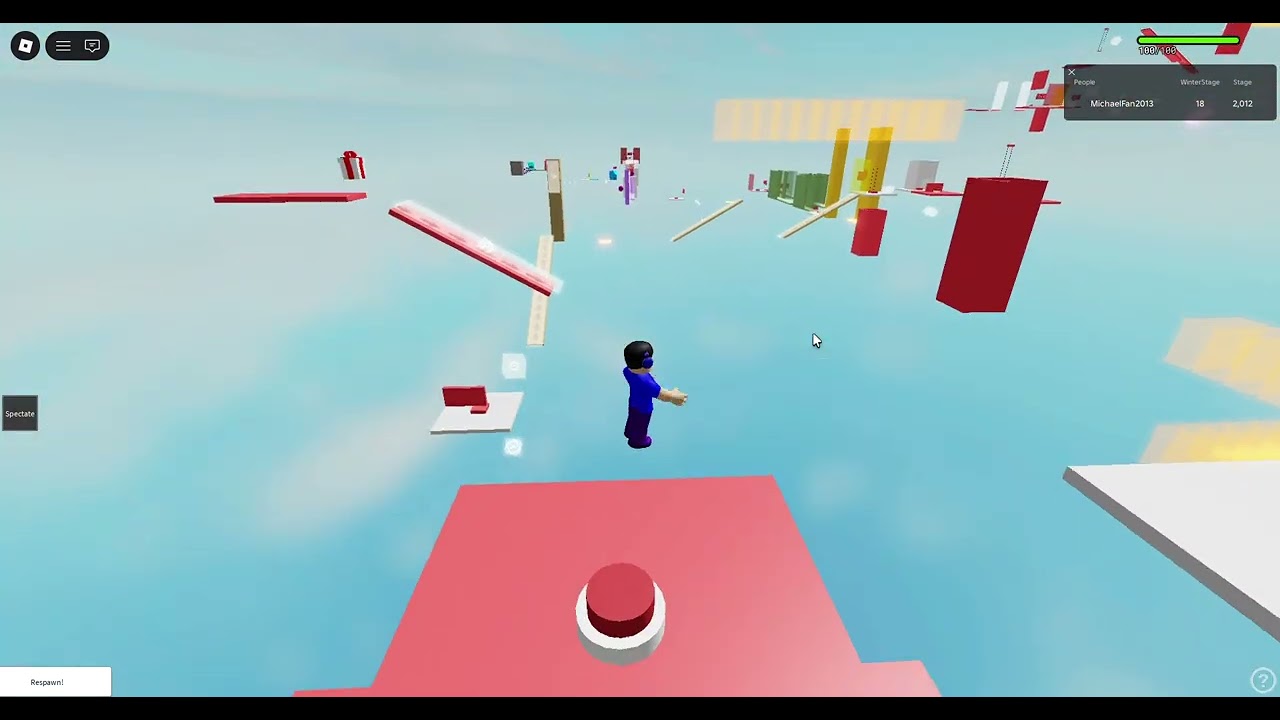 Generic Long Roblox Obby | Winter World | Roblox