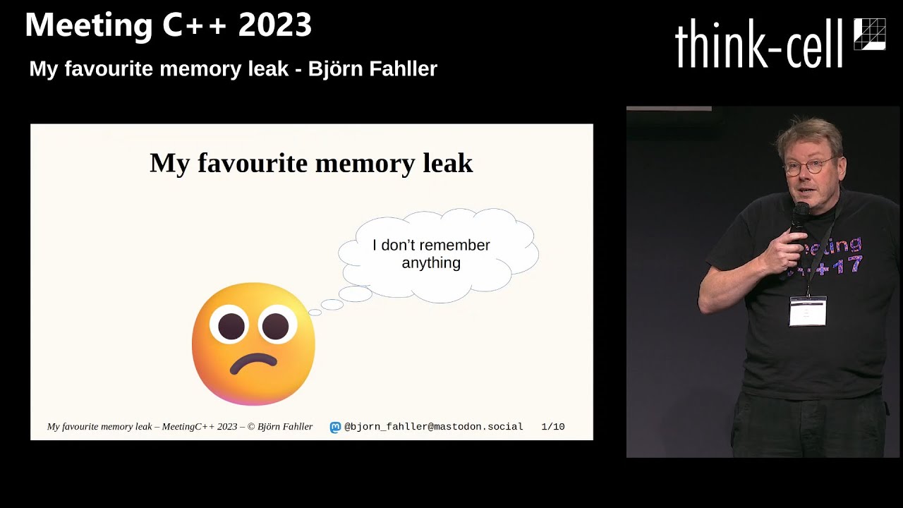 My favourite memory leak - Bj&ouml;rn Fahller - Lightning Talks @ Meeting C++ 2023