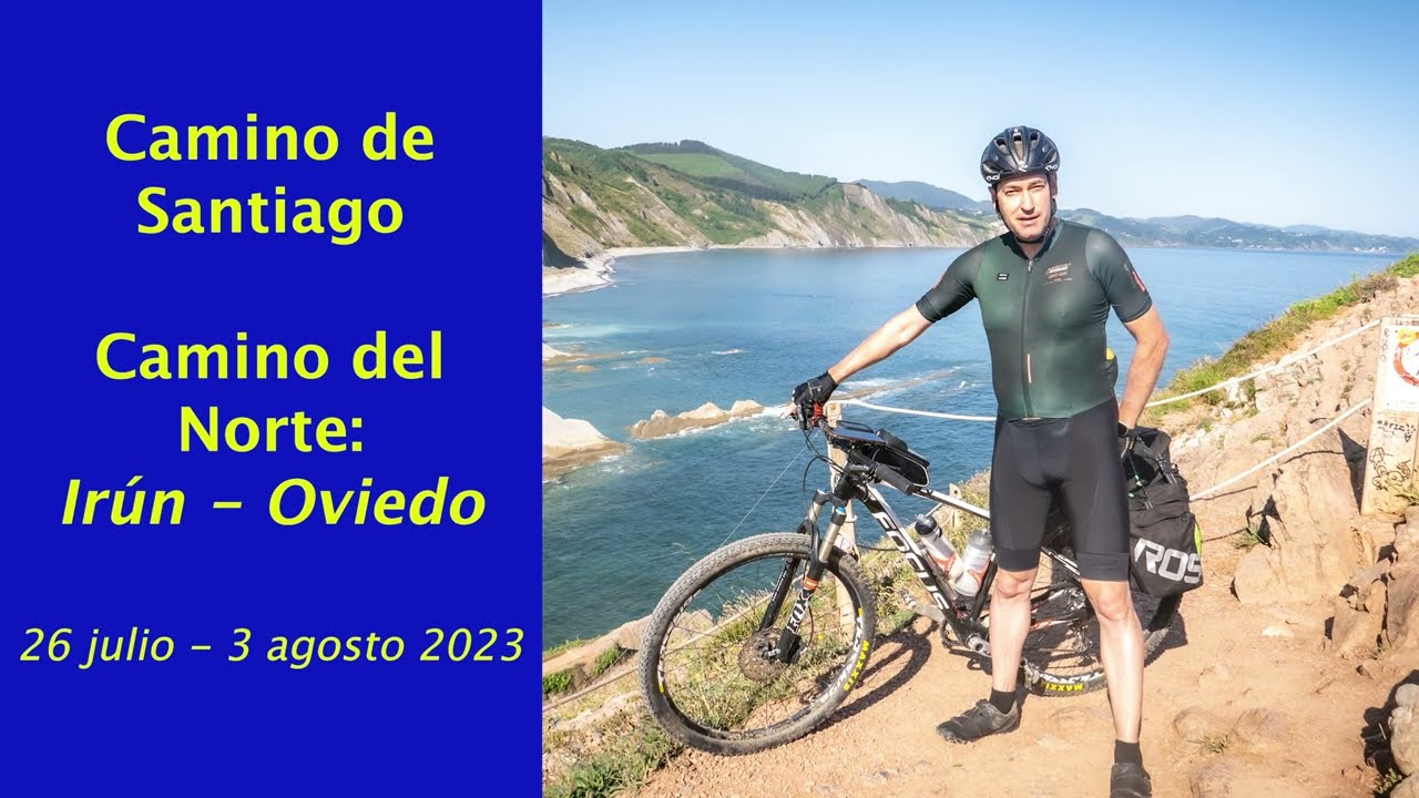Camino de Santiago - Camino del Norte 2023: Irún - Oviedo en bicicleta