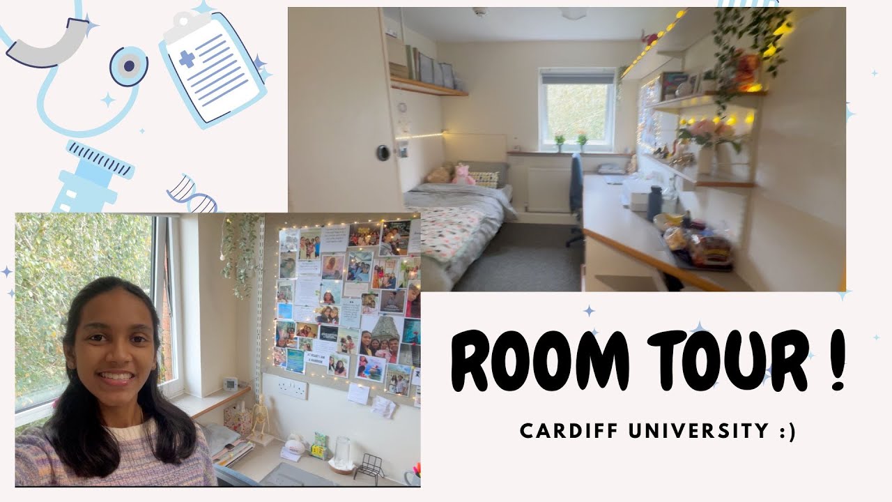 University Room Tour | Cardiff University Accommodation | Talybont North | Medical Student (UK)
