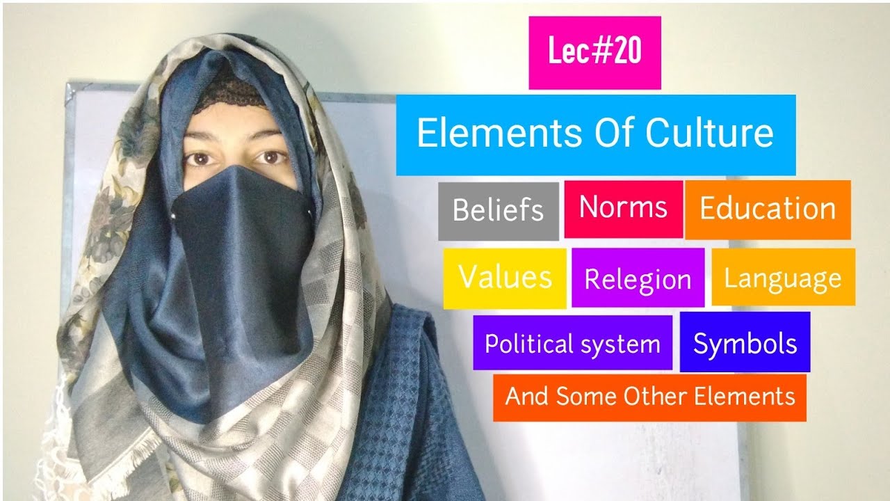 Elements Of Culture Explained in Urdu And Hindi | Introduction to Anthropology | Societyopedia