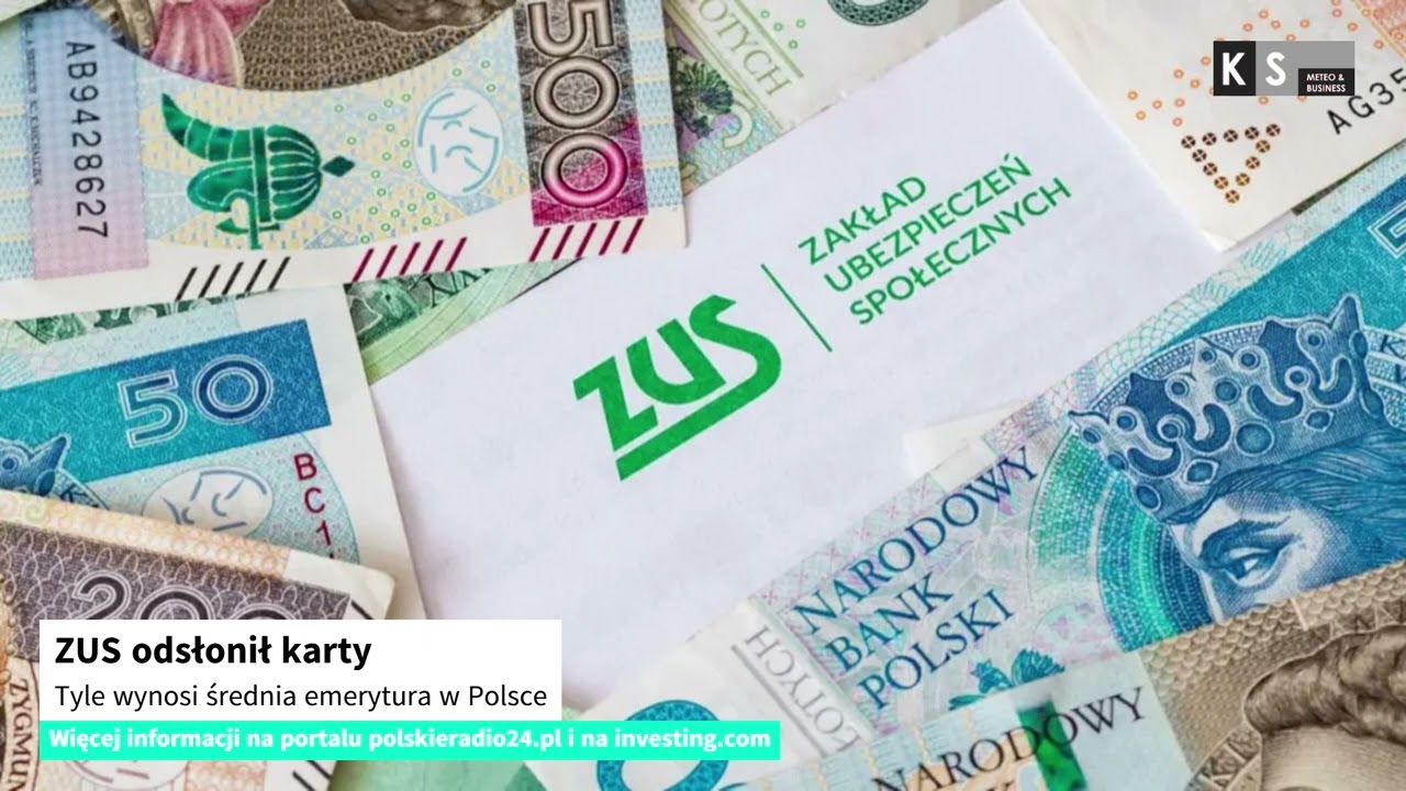 ZUS odsłonił karty. Tyle wynosi średnia emerytura w Polsce [KS Meteo & Business]