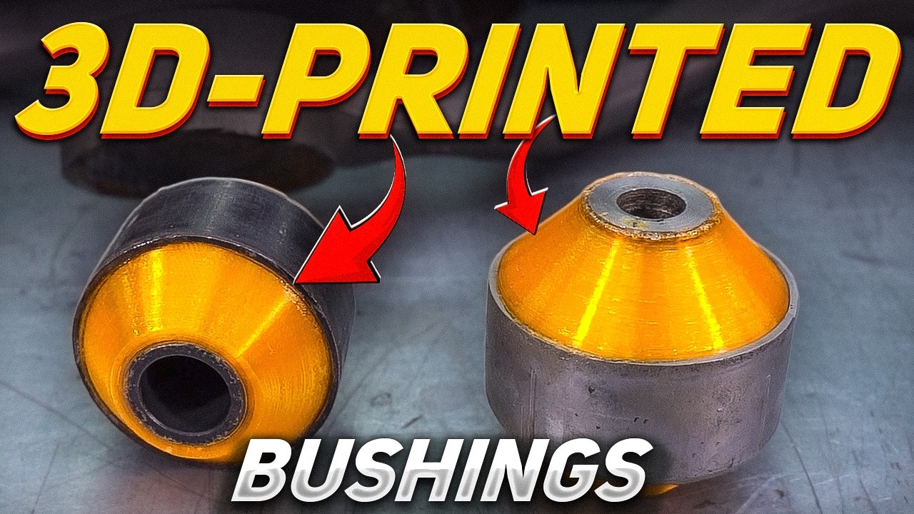 We print poly suspension bushings - will they hold up?