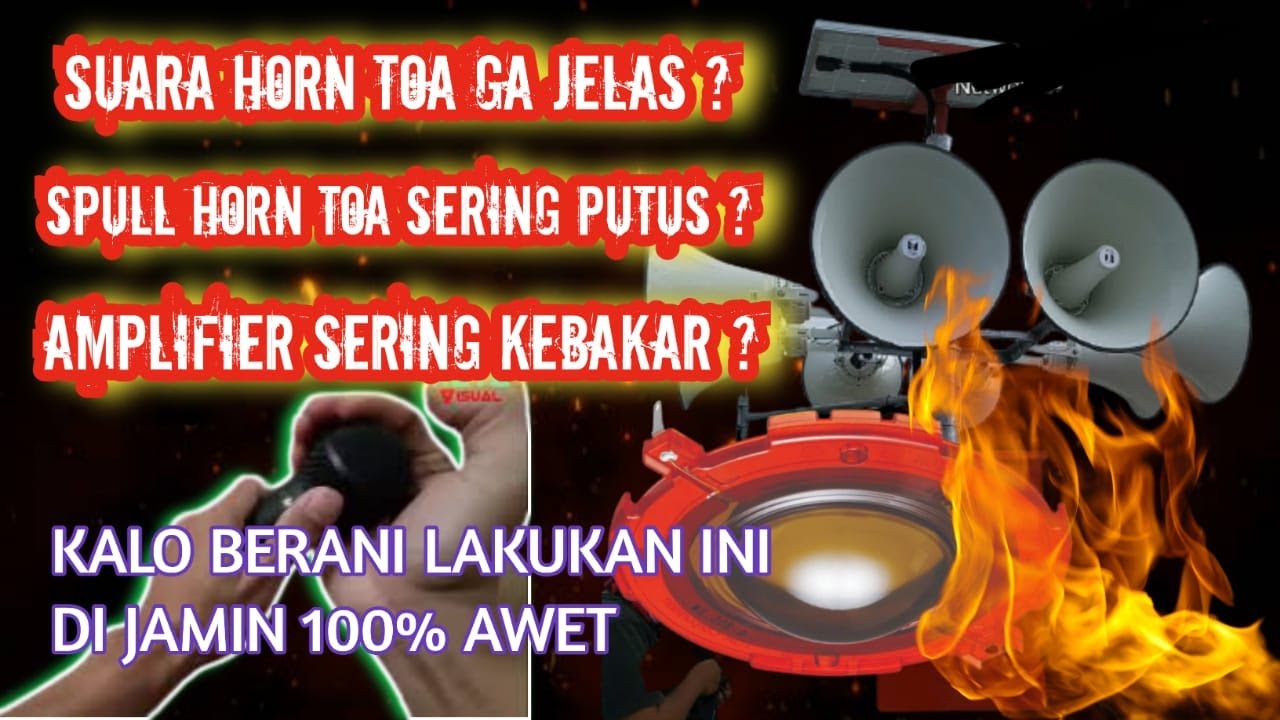 Mengatasi Spul Toa Sering Putus Cape Gonta Ganti Spul  ini solusinya#spultoa#toamesjid#intaslasitoa