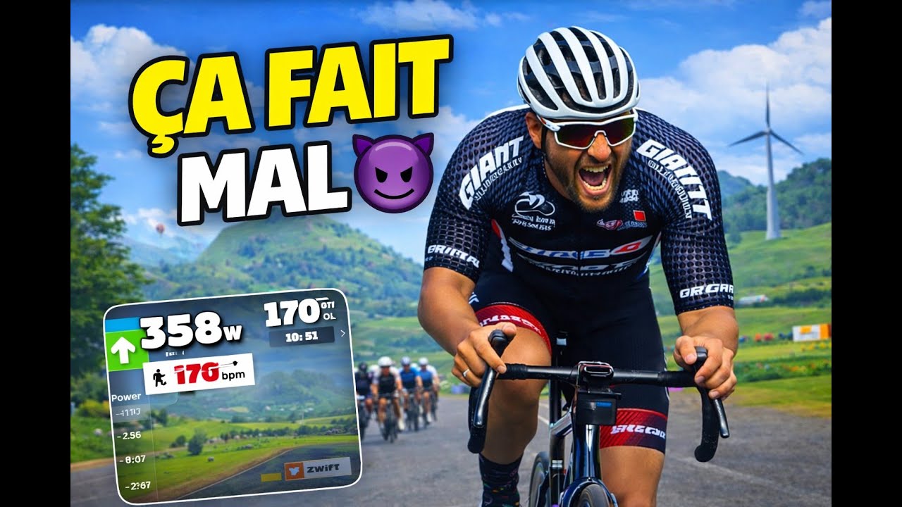 Test FTP Zwift  la vérité fait MAL… mais elle fait progresser