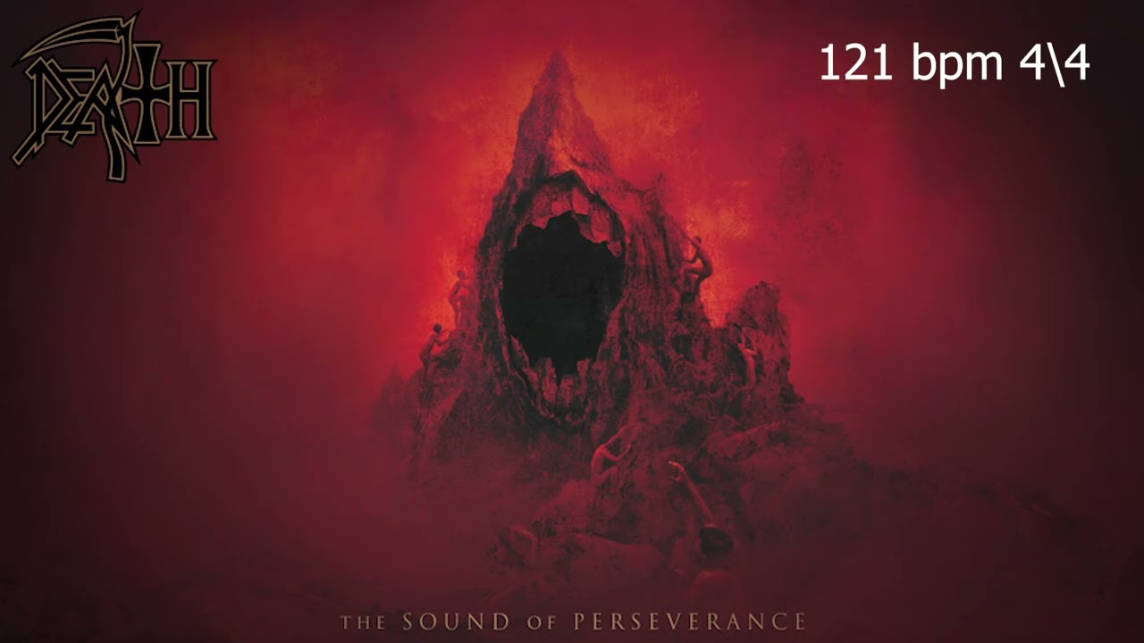 Death - Voice of The Soul  (RHYTHMICALLY ALIGNED VERSION RIGHT BPM) Backing Track D Standart