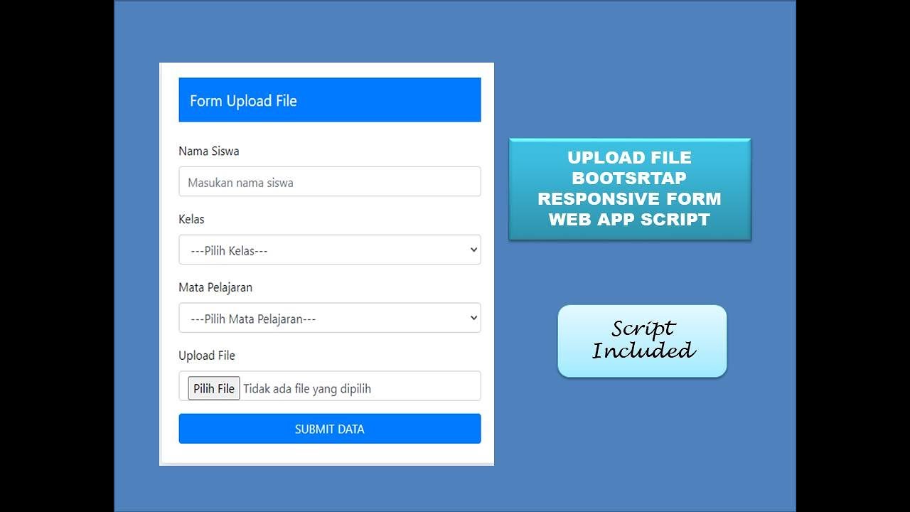UPLOAD FILE FORM