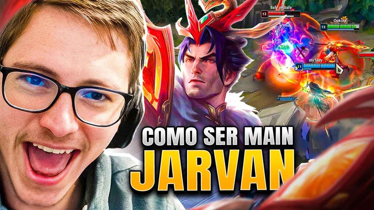 A CI&Ecirc;NCIA DO JARVAN JUNGLE QUE NUNCA FALHA! - LOL gameplay