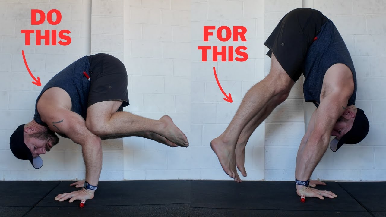 Understand How to LIFT Your Feet PRESS HANDSTAND