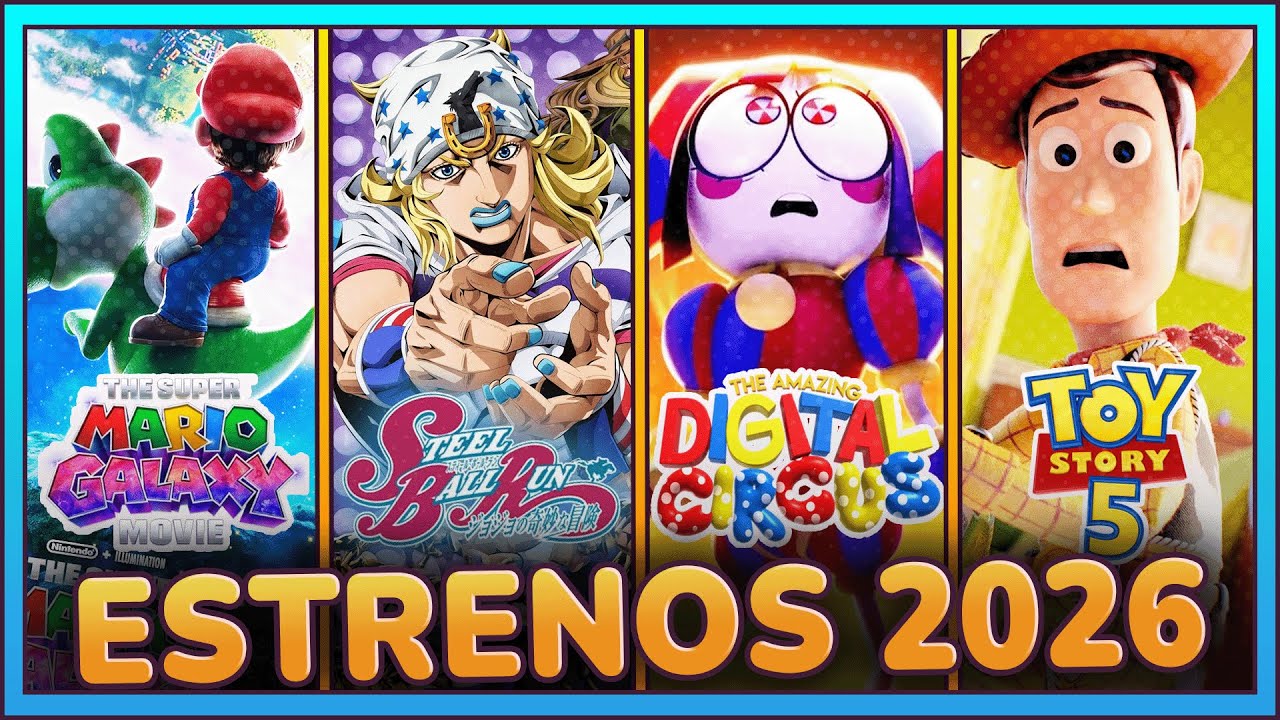 ESTRENOS ANIMADOS del 2026