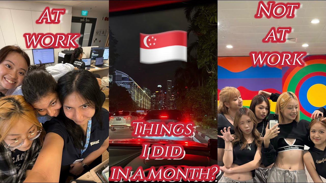 🇸🇬 Singapore Digital Diary: Work at NUS 🧐 | Rookie Kpop Dancer 📹 & Model 📸 | Chaotic WFH 💻 |