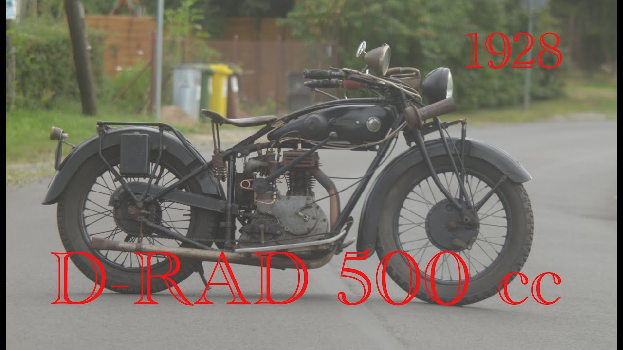 D-Rad  500 CC 1928 Barn Find