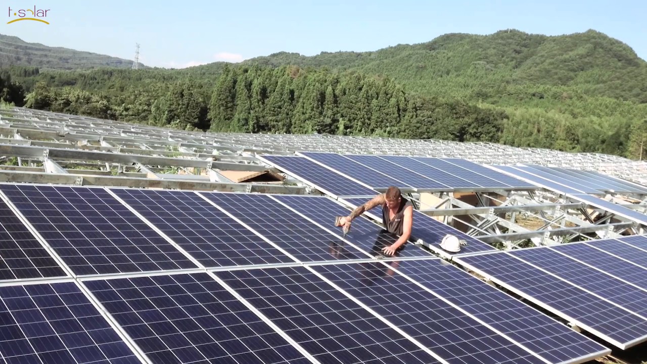 Gunma solar power plant - 太陽光発電所群馬