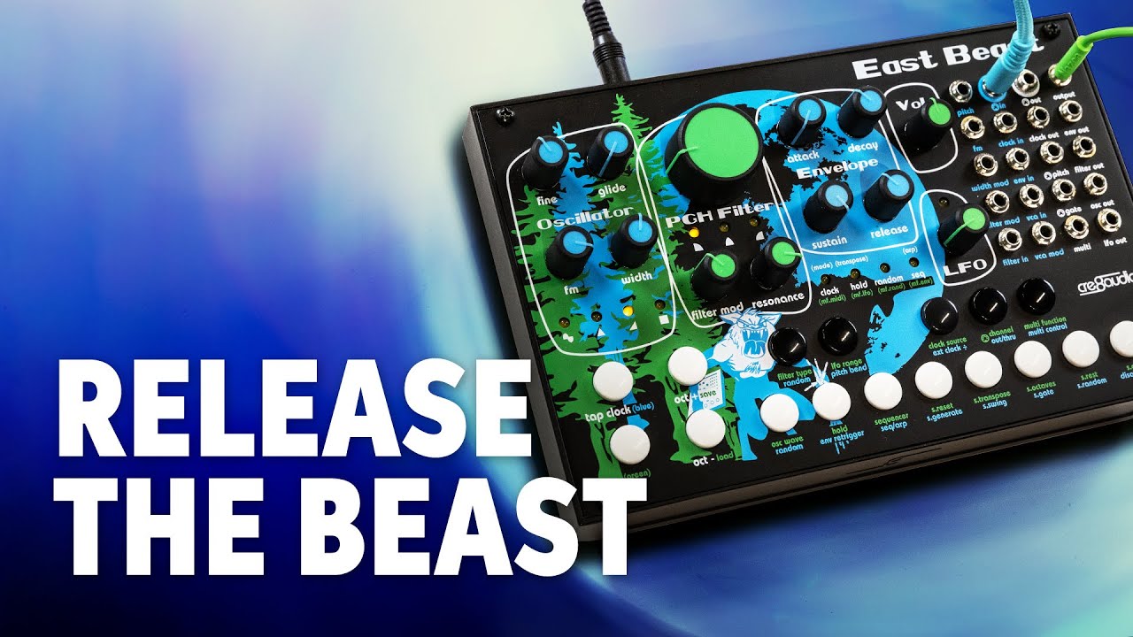 Cre8audio East Beast Semi-modular Analog Synth Demo – Daniel Fisher