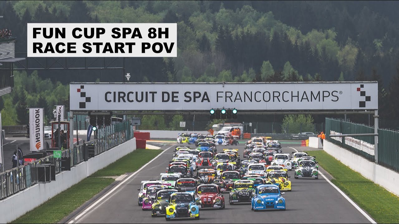 Fun Cup Spa 8H Race Start | Onboard POV | Ben Watches 488