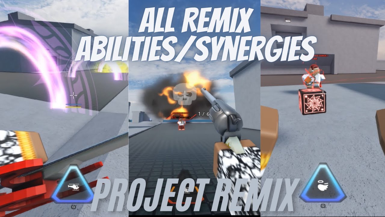 All Abilities/Synergies in Project Remix! | Project Remix