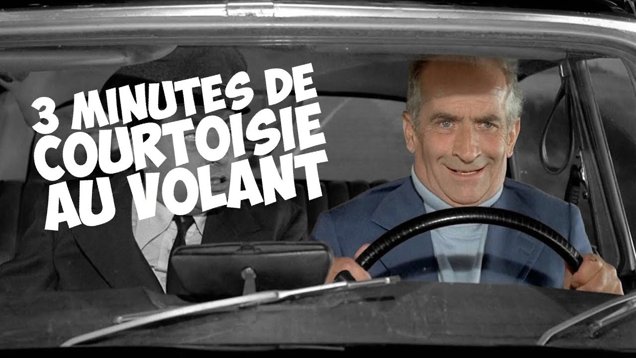 3 minutes de courtoisie au volant avec Louis de Fun&egrave;s !